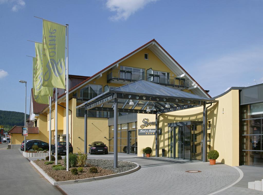 Hotel Sonne Garni Rudersberg Buitenkant foto